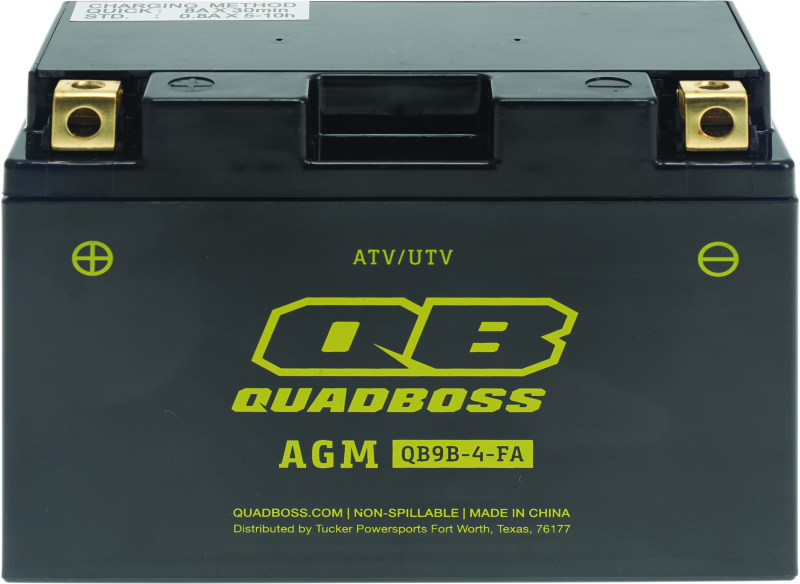 QuadBoss 401380 Maintenance-free AGM Battery QB9B-4-FA - Photo - Primary