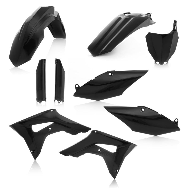 Acerbis 2630700001 17-18 Honda CRF250R/ CRF450R Full Plastic Kit - Black - Photo - Primary