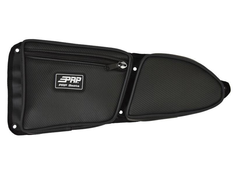 PRP Seats E36-210 PRP Polaris RZR Front Door Bag With Knee Pad (driver Side)- Black - Photo - Primary