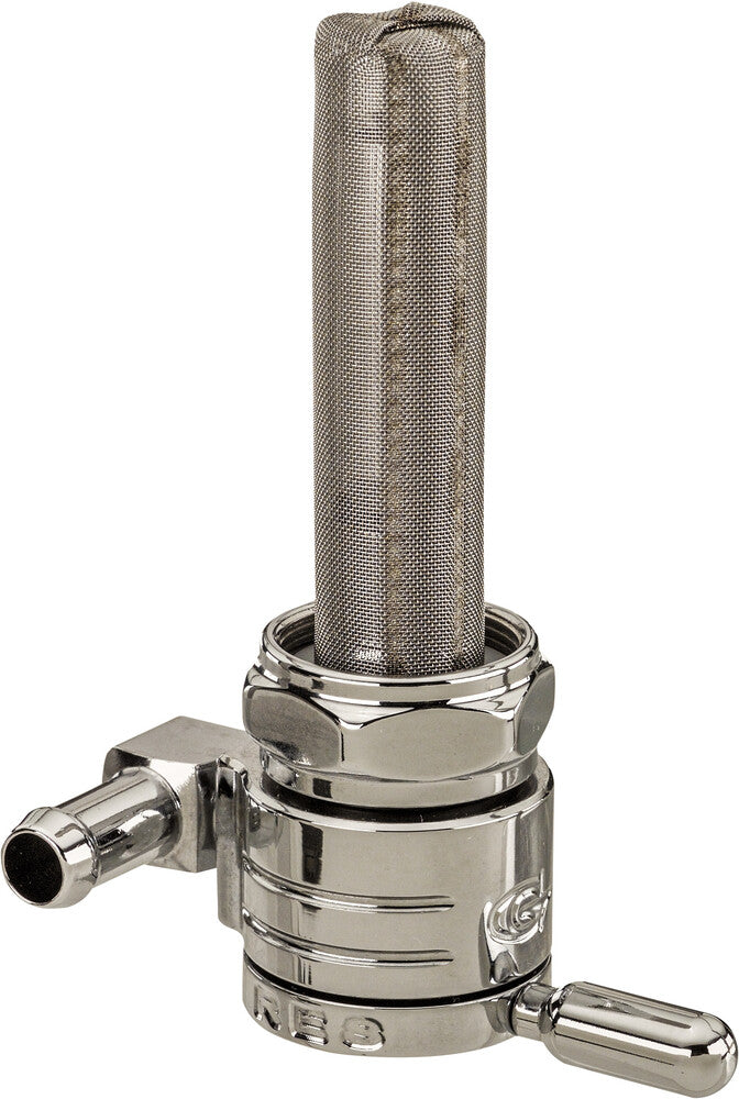 Golan 274-0720 76-312F-CS 22MM PETCOCK FORWARD CHROME 5/16 HOSE