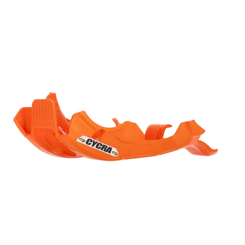 Cycra Full Armor Skid Plate Orange - 1CYC-6251-22 KTM Dirt Bikes 2023-2026