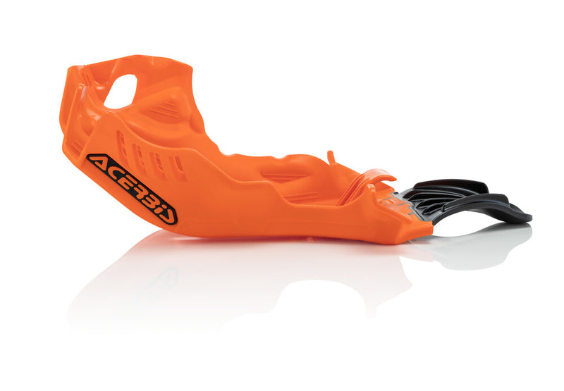 Acerbis Skid Plate Orange Black - 2736365225 KTM Dirt Bikes 2019-2022