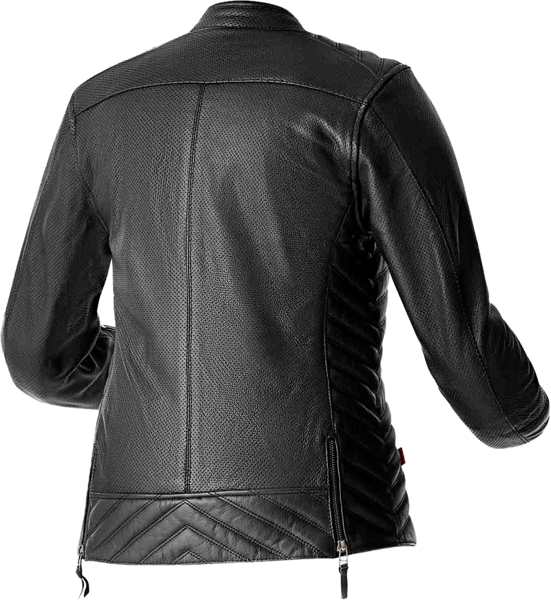 Rst 556-3644016 103644BLK-16 WOMENS ROADSTER AIR D3O JACKET BLACK LEATHER XL