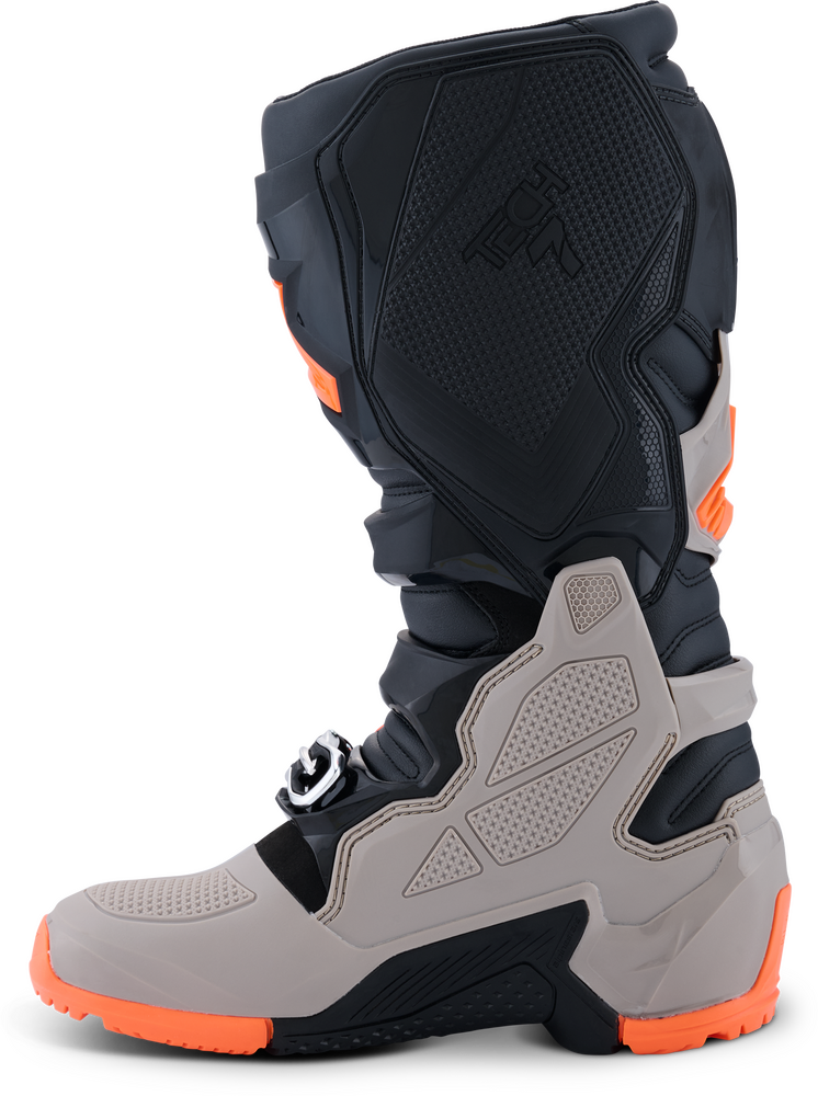 Alpinestars 482-0016611 2010426-1562-11 TECH 7 ENDURO BLK/WARM GRY/ORANGE FLUO 11