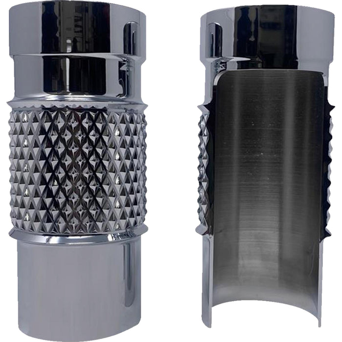 COVINGTONS 0411-0252 C3016-C Fork Leg Bells chrome - fat - diamondback