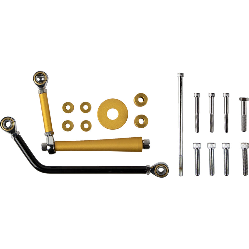 Performance Machine (pm) Mid Control - 0035-1179M-SMG For Harley Touring 2009-2013