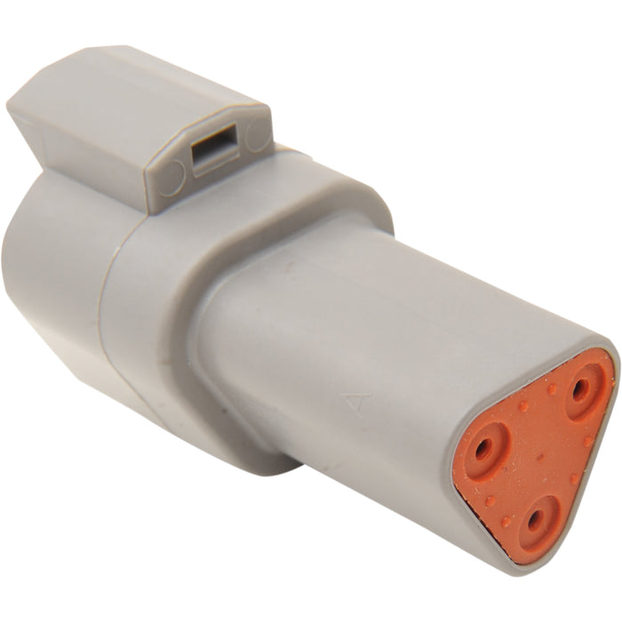 NAMZ 2120-0041 DR-3G Deutsch DT Sealed Connector Component — Wiring Connector Deutsch Receptacle - 3 Pin - Gray