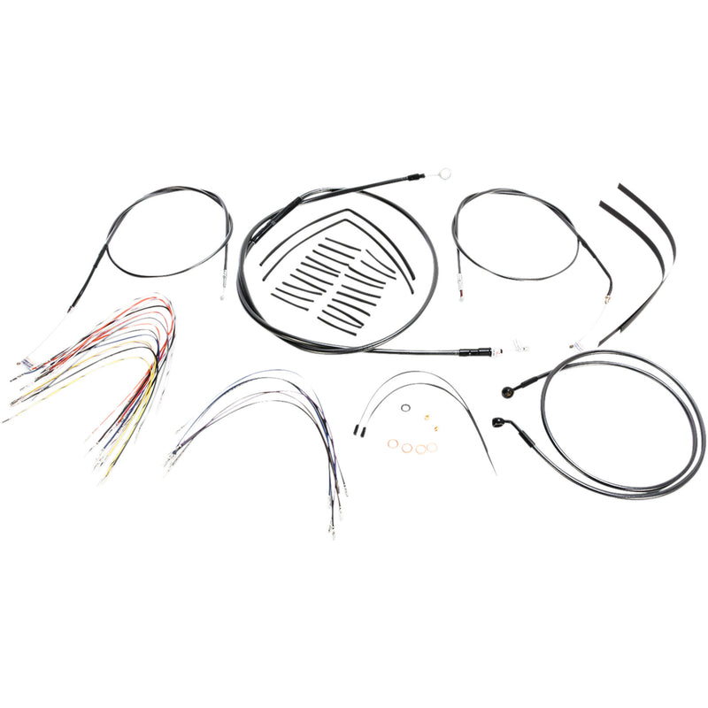 Magnum Shielding Cable Kit - 487653 For Harley Sportster 2007-2013