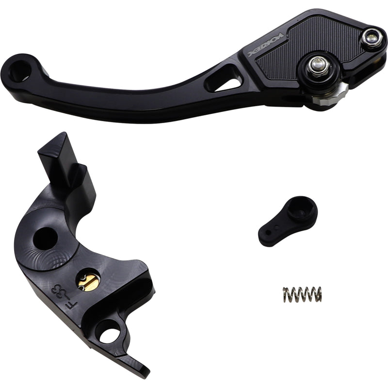 VORTEX 0614-0966 LVB164 Race Short Brake Lever 2.0 Brake Lever - Short - Black