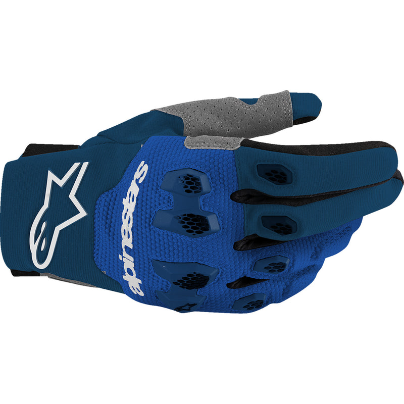 ALPINESTARS Pro-Dura Gloves Navy/Bright - Blue/White