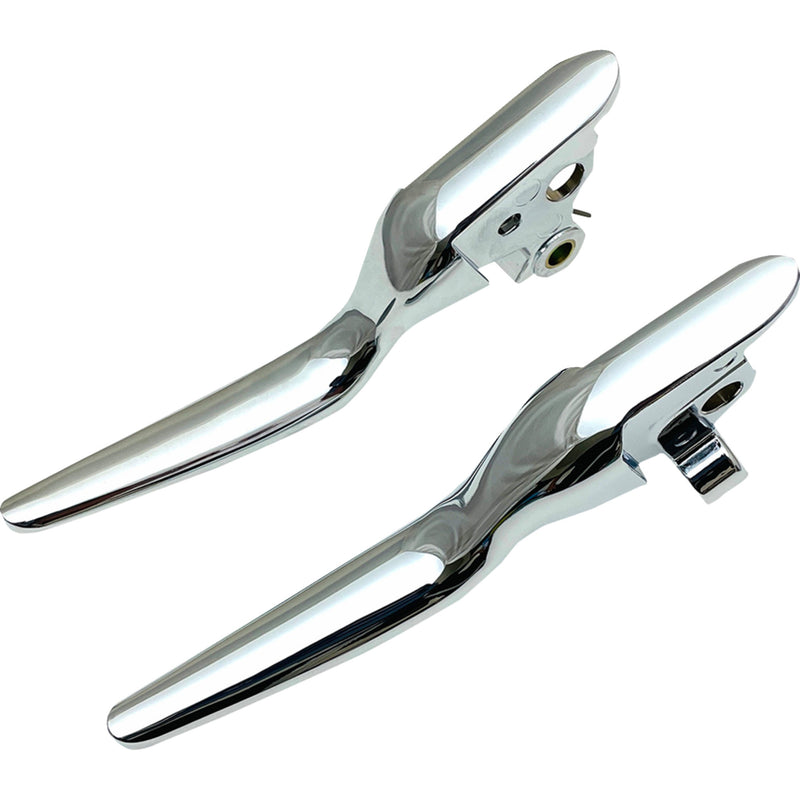 Drag Specialties Slotted Lever Set For Harley Touring 2021-2025