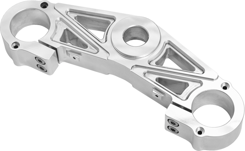 Kens Factory NL Lower Tree Polished Use W/563-03081 FLT ` - KFT-02P For Harley Touring 2014-2022