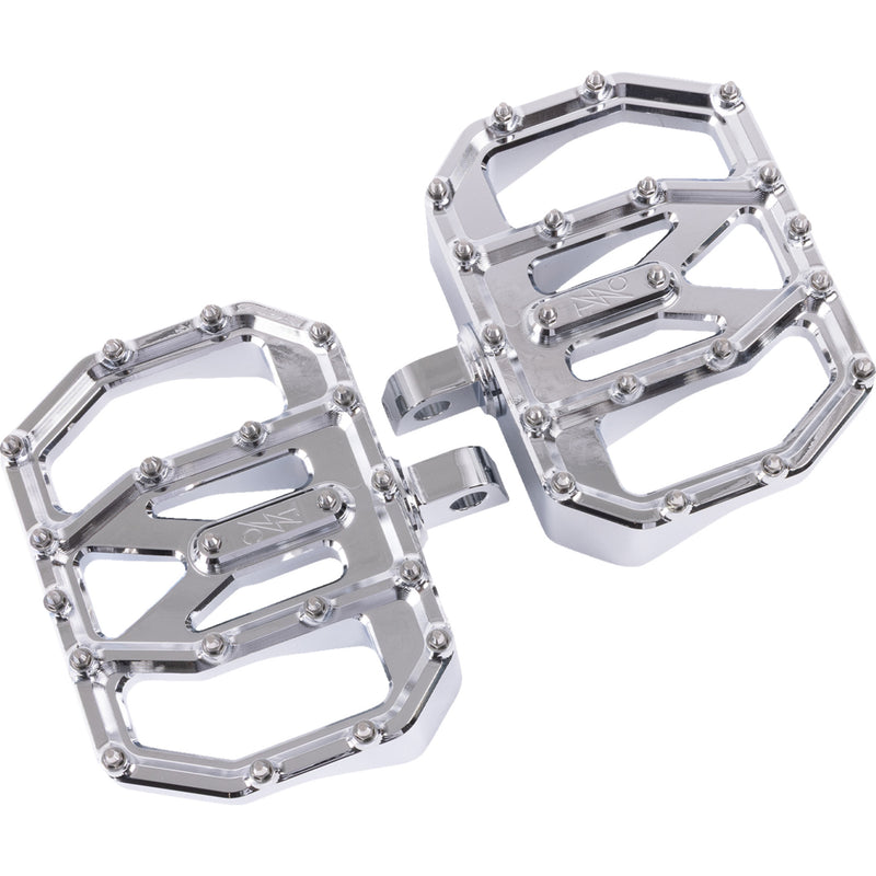 Thrashin Supply Co. Aggressor Floorboards - TSC-2031-3-D For Harley Motorcycles 1972-2025