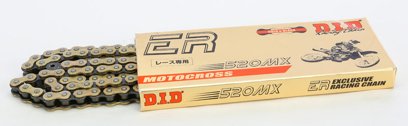 D.i.d 690-40116 520MXX116RB HI-PERFORMANCE 520MX-116 RACING CHAIN GOLD