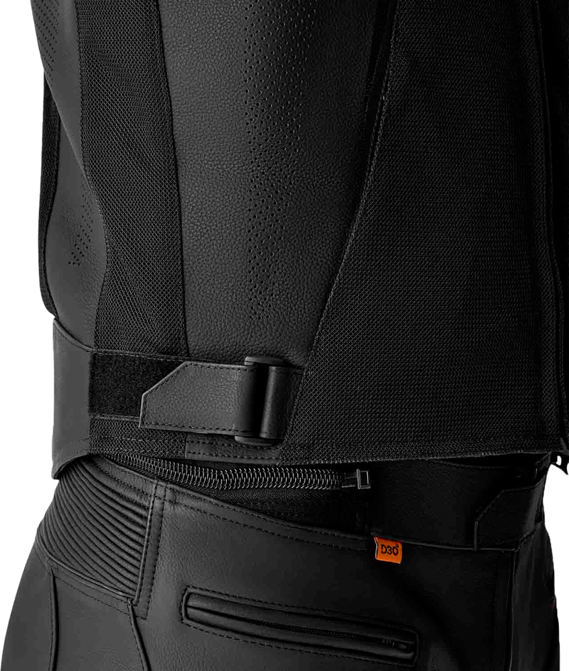 Rst S1 D3O Mesh Leather Jacket Black XS - 103606BLK-38