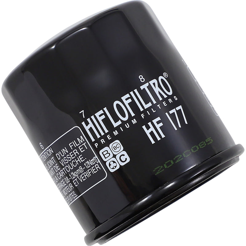 HIFLOFILTRO 0712-0044 HF177 Premium Oil Filter Oil Filter - Black
