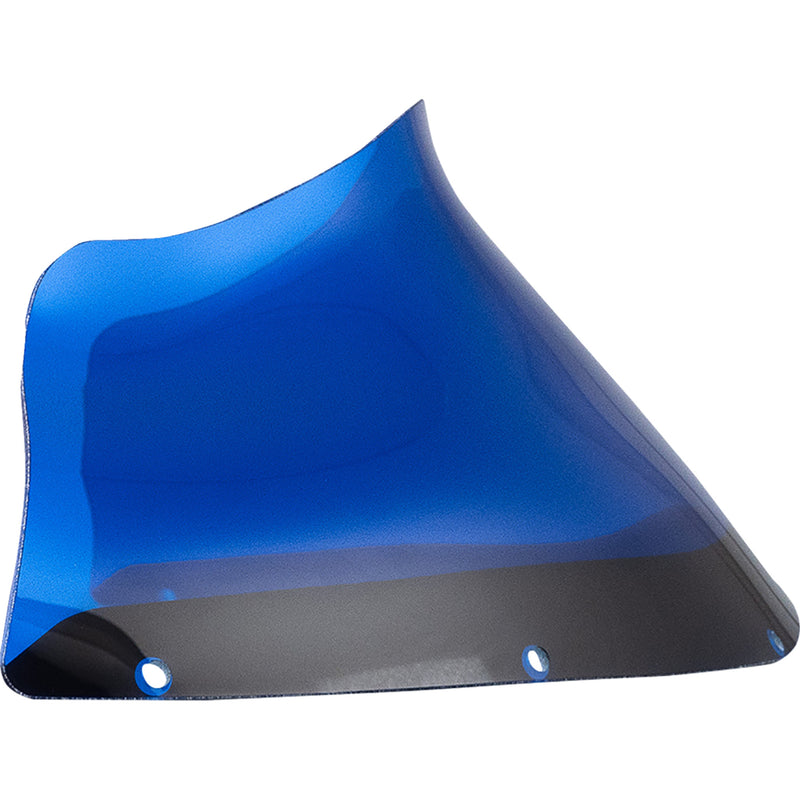 KLOCK WERKS 2310-0778 KWW-02-0615 Kolor Flare™ Windshield - 9" - Blue - FXRP