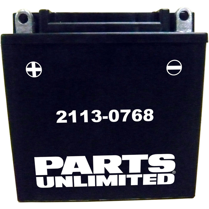 PARTS UNLIMITED 2113-0768 AGM Maintenance-Free Battery AGM Battery - YTX9ABS