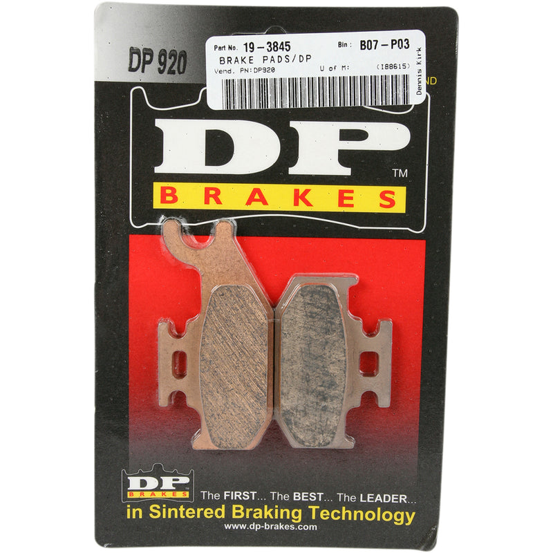 Dp Brakes Brake Pad - DP920 For John Deere Trail 2004-2005 | Suzuki KingQuad 700 4x4 2005-2007