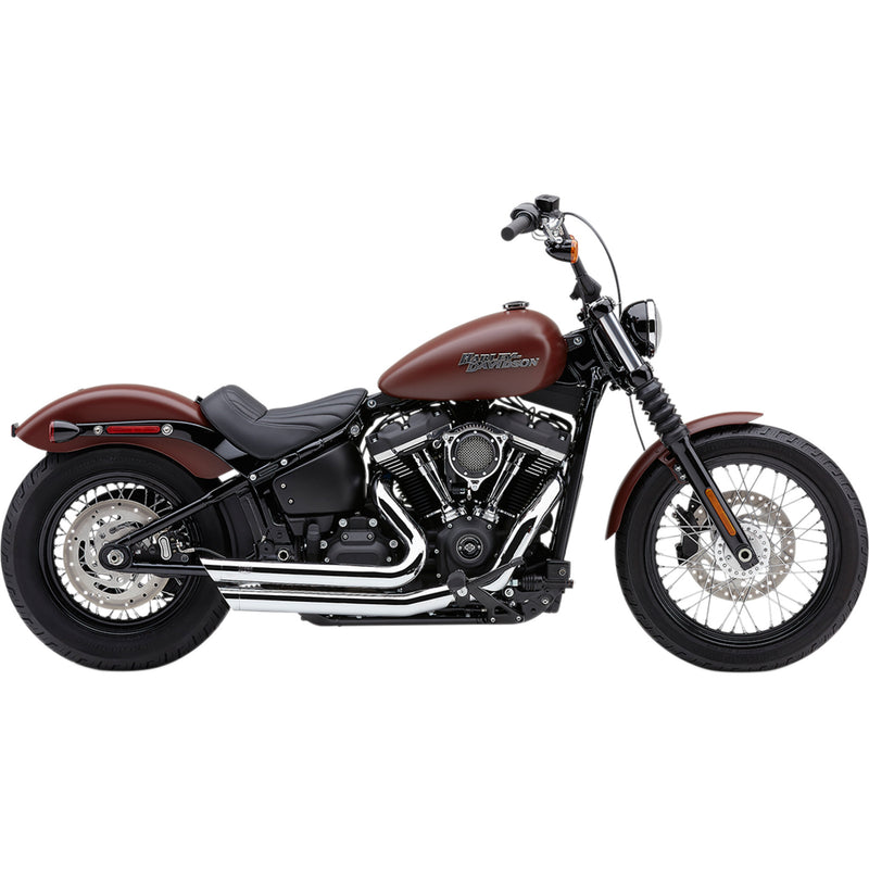 Cobra Speedster Slashdown 2-Into-2 Exhaust System - 6853 For Harley Softail 2018-2020