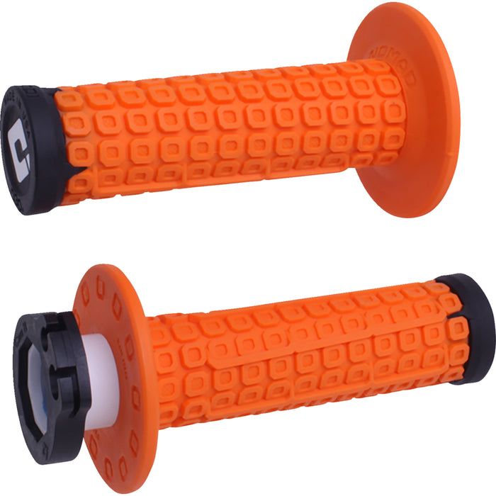ODI 0630-3383 H36NDOB Nomad Lock-On Grips off-road - orange/black/black