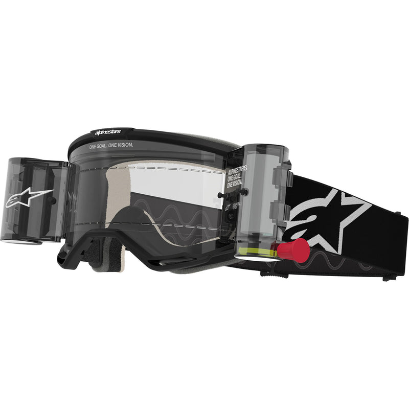 ALPINESTARS GOGGLES 2601-3776 5102825-1529 Vision 5 Corp Roll-Off Goggle Vision 5 Roll-Off Goggle - Corp - Black - Clear
