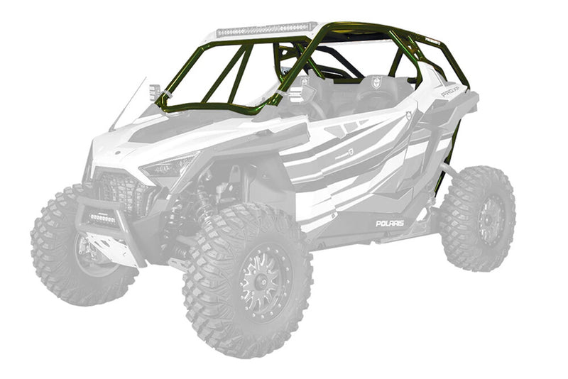 Pro Armor PRO XP Cage With V Intrusion Army Green - P199C050AG Polaris RZR 2020-2022
