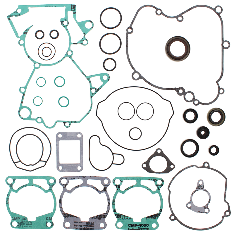 Vertex Complete Gasket SET With OIL Seals - 811338 For KTM SX 65 / XC 65 / 65 2009-2023 | Husqvarna TC 65 2018-2023