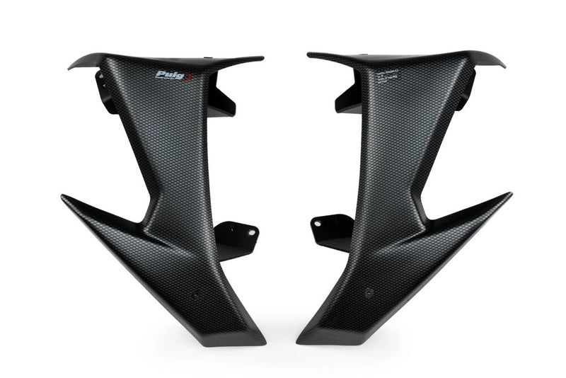 Puig Hi-tech Parts 561-21783C 21783C DOWNFORCE SIDE SPOILERS CARBON SUZ