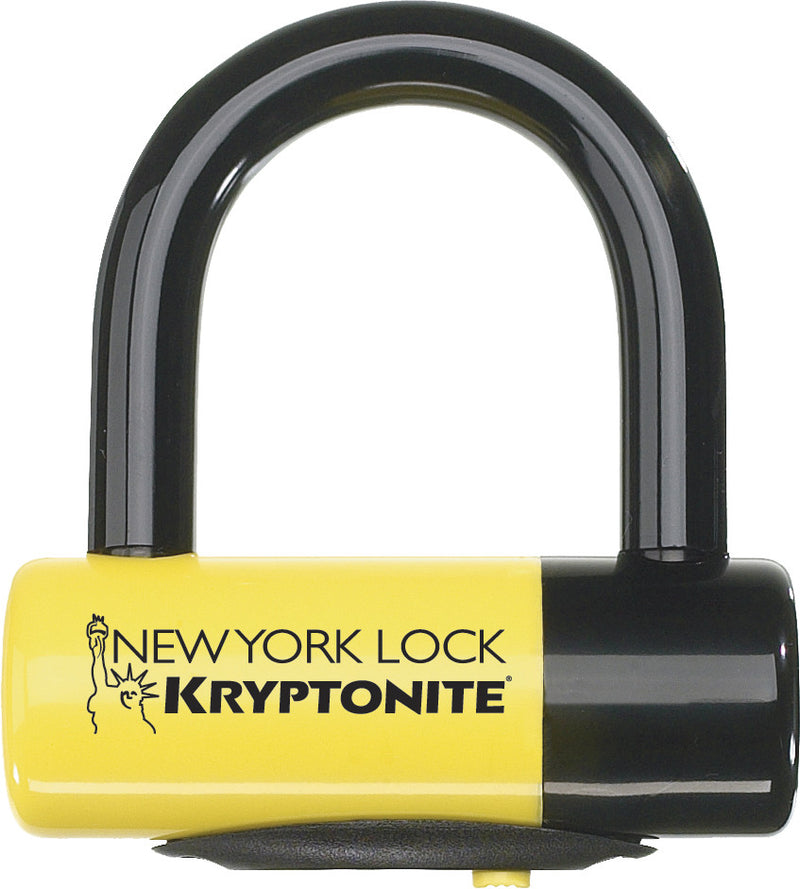 Kryptonite 57-9727 998457 NEW YORK DISC LOCK BLACK/YELLOW