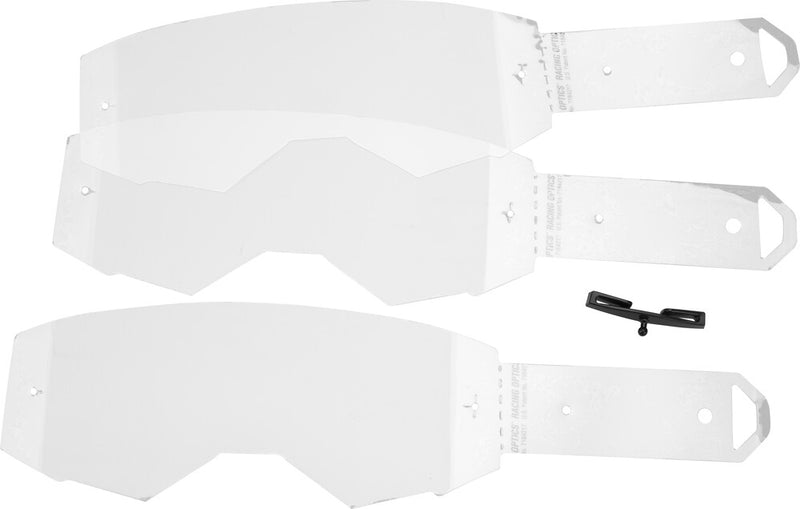 Fly Racing Laminate Tear-Offs 3 Stack 3 PK