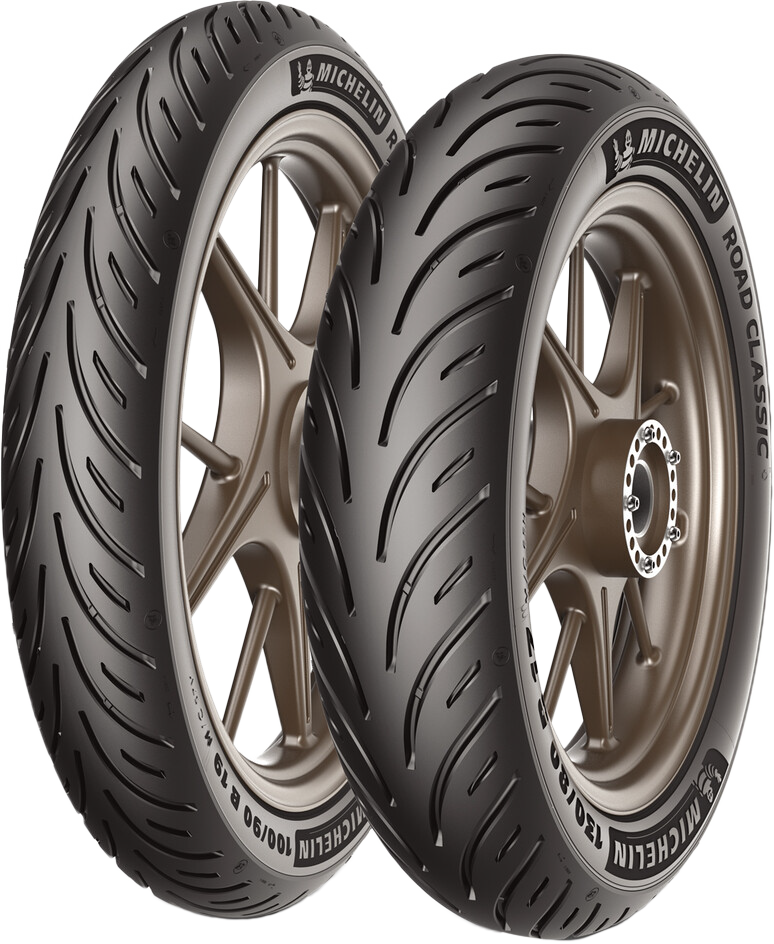 Michelin 87-93331 41212 TIRE ROAD CLASSIC FRONT 100/90-18 56V BIAS TL