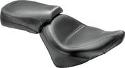 Mustang Motorcycle 76511 Mustang 03-17 Victory Vegas, Kingpin, 05-07 8-Ball Standard Touring 2PC Seat - Black - Photo - Primary