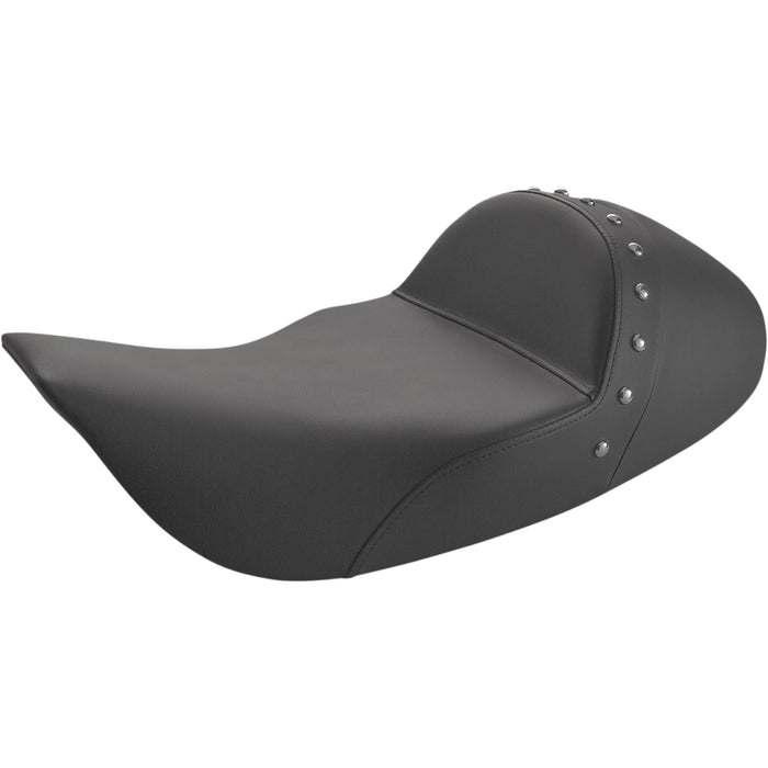 SADDLEMEN 0801-1337 897-06-0039 Solo Seat - Low - Studded - FLHR/FLHX '97-'07