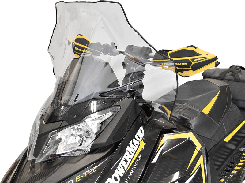 Powermadd Cobra W S Tall Clear Black 19" S-D XS XM - 13540 Ski-Doo Freeride / Expedition / Grand Touring / Renegade 2014-2017