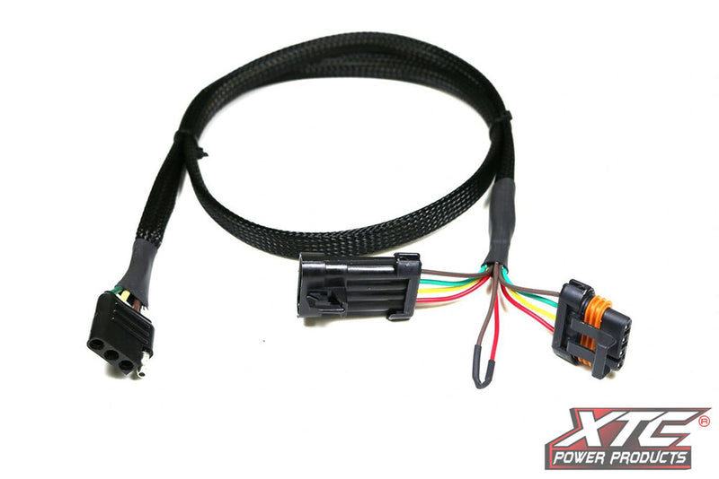 Xtc Power Products Plug N Play 4 PIN Trailer Light Adapter - POL-4H-TRAOUT For Polaris General / Ranger 2016-2021 | Honda Pioneer 2014-2022