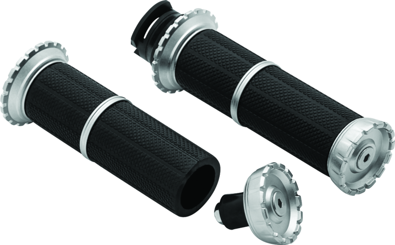 Kuryakyn 3588 Riot Grips Scout Silver - Photo - Primary