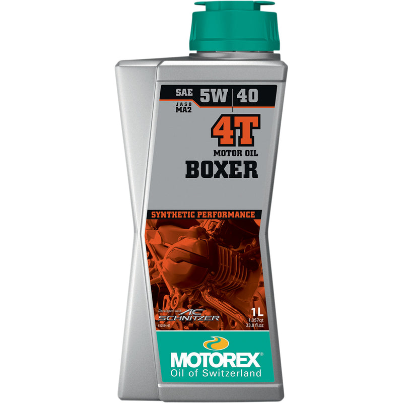 MOTOREX 3601-0753 308239 Boxer Synthetic 4T Engine Oil 4T Boxer Oil - 5W-40 - 1L
