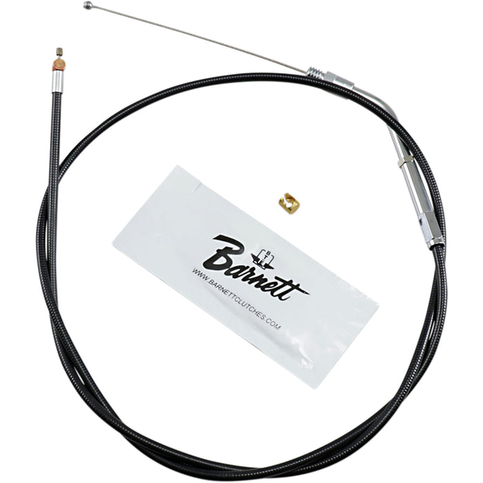 BARNETT DS-223873 101-30-30005-06 Black Vinyl Throttle/Idle Cable - +6"