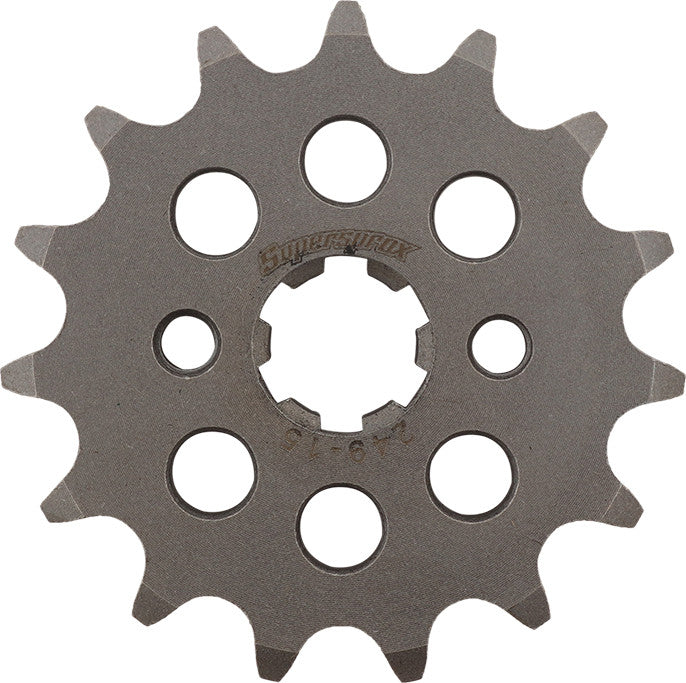 Supersprox Front CS Sprocket Steel 15T-420 - CST-249-15-2 Suzuki 110 2003-2005