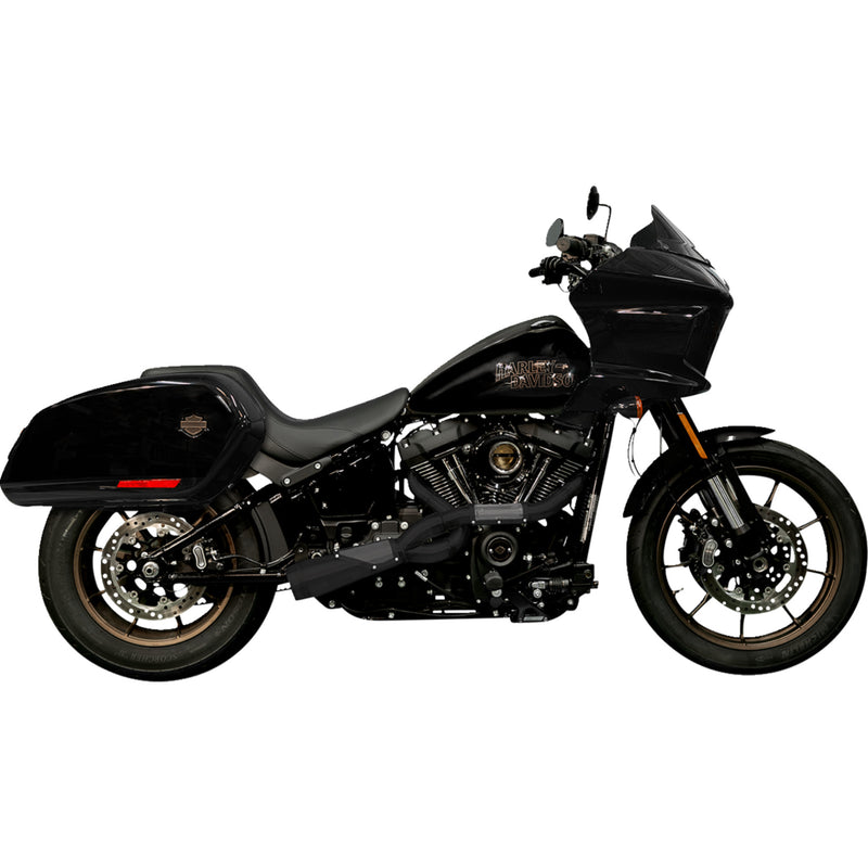 Trask Big Sexy 2-Into-1 Exhaust System - TM-5130BK For Harley Softail 2018-2024