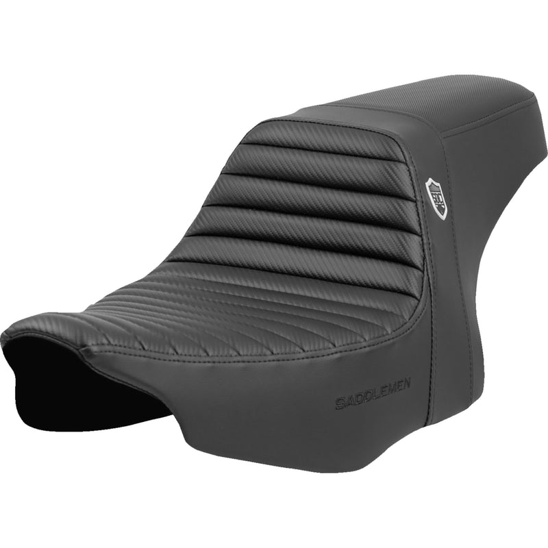 Saddlemen Pro Series SDC Performance Grip Seat Pro Series SDC Performance Seat Tuck-N-Roll FLH FLT - SC82307T For Harley Touring 2023-2026