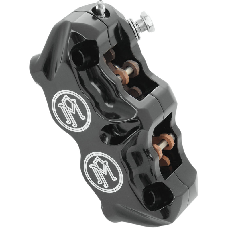 Performance Machine (pm) Brake Caliper - 0052-2405-BM For Harley Touring 2000-2007