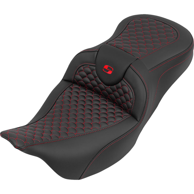 Saddlemen Roadsofa™ Seat - 808-07B-20804 For Harley Touring 2008-2024