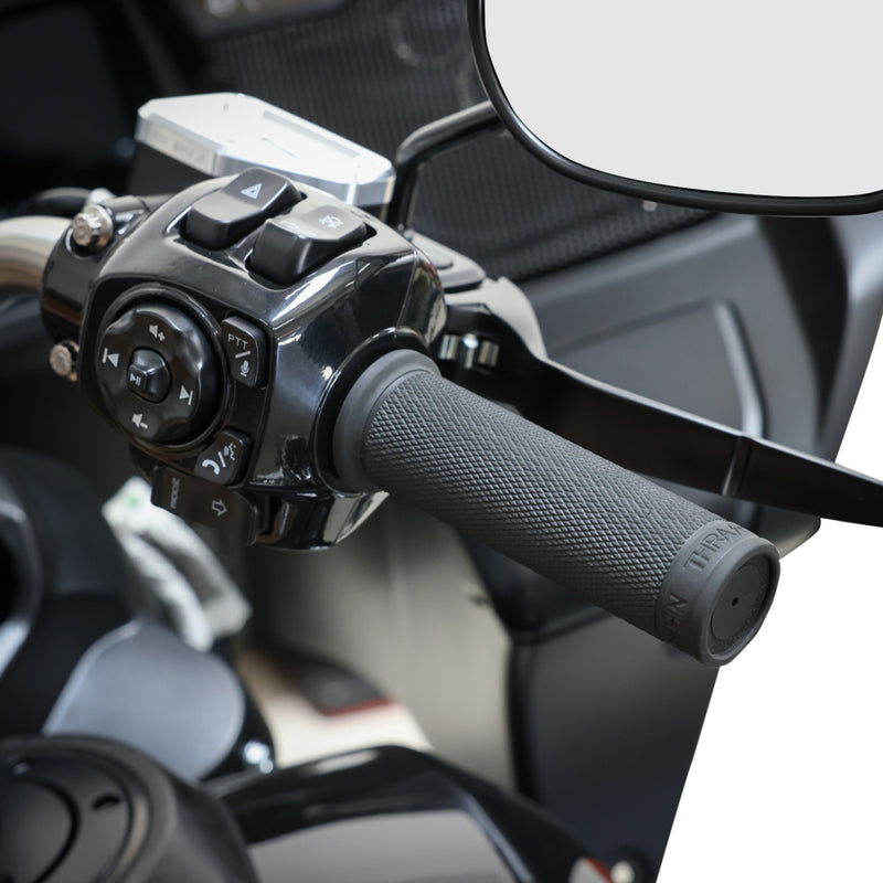 Thrashin Supply CO. Throttle Tube Smooth 1" Touring TBW Black - TSC-2805-1 For Harley Touring 2023-2026