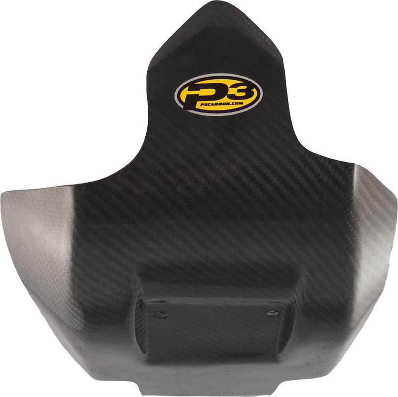 P3 Carbon Fiber Skid Plate - 306070 Kawasaki KX 450 2009-2015