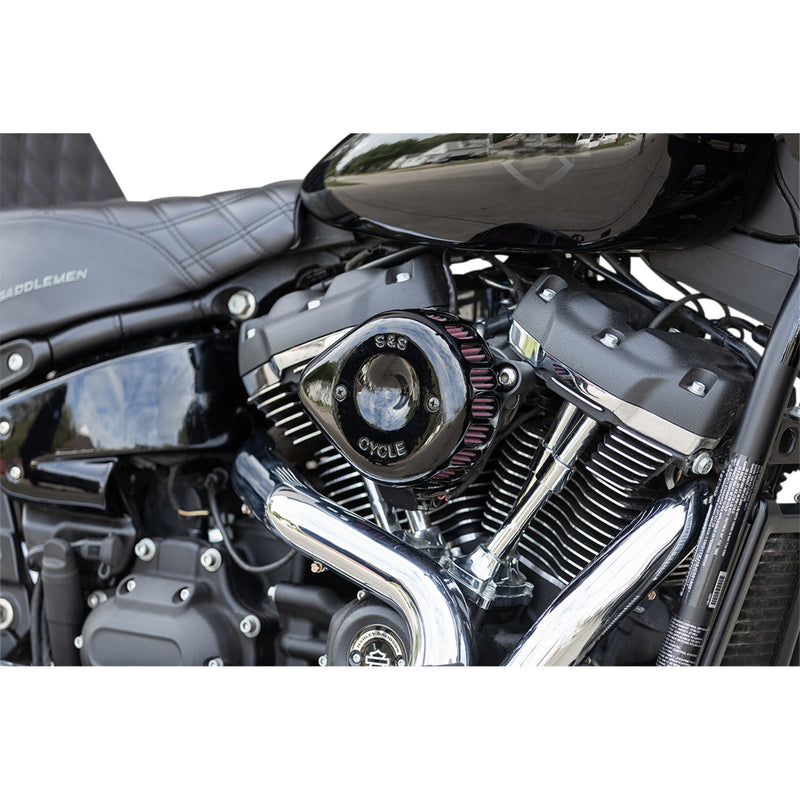 S&S Cycle Stealth Air Cleaner - 170-0436C For Harley Motorcycles 2017-2024