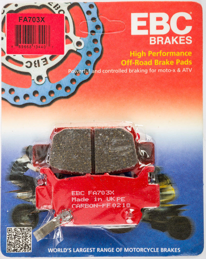 Ebc Brake Pads Carbon X Series - FA703X Honda Pioneer 2016-2018