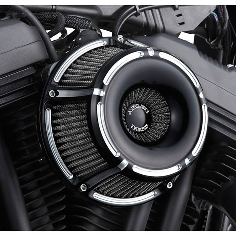 Arlen Ness Inverted Series Slot Track Air Cleaner - 18-925 For Harley Sportster 1988-2022