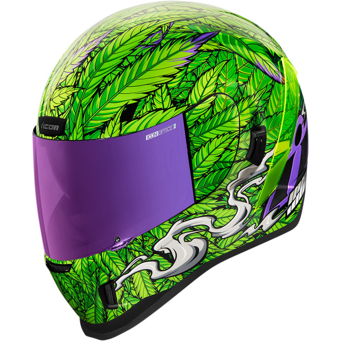 ICON 0101-14082 Airform™ Ritemind Glow™ Helmet Airform™ Helmet - Ritemind Glow™ - Green - XL